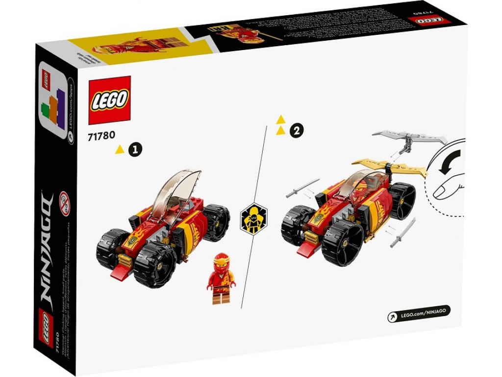 LEGO Ninjago 71780 Гоночная машина ЭВО Кая