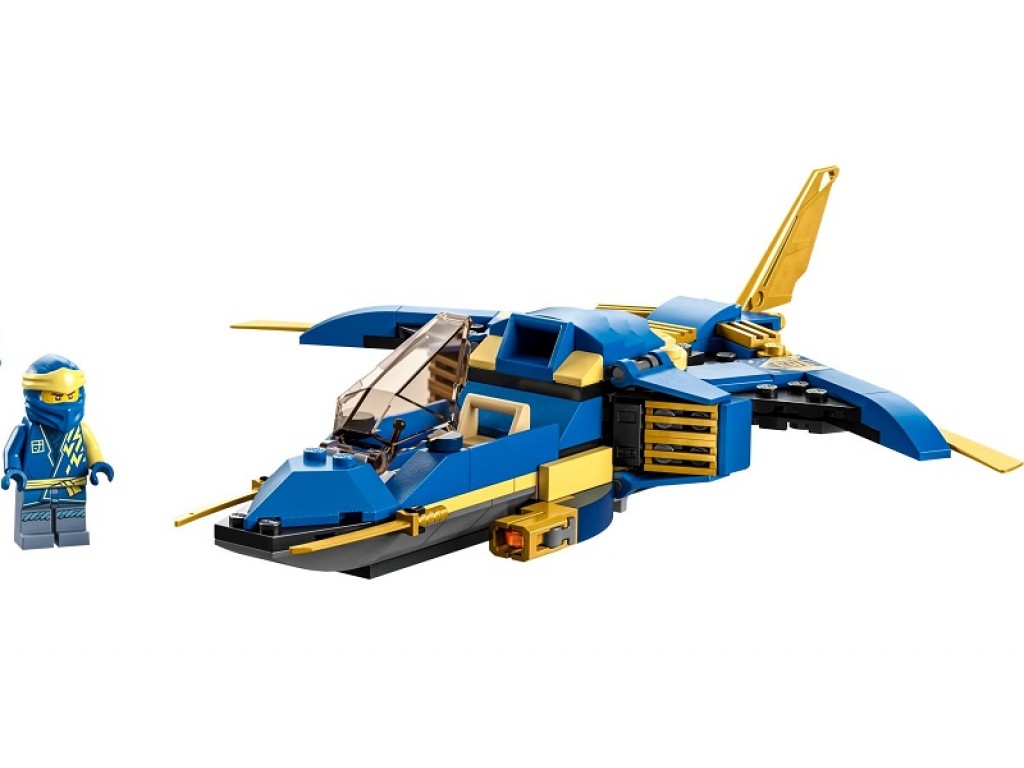 LEGO Ninjago 71784 Самолет-молния ЭВО Джея