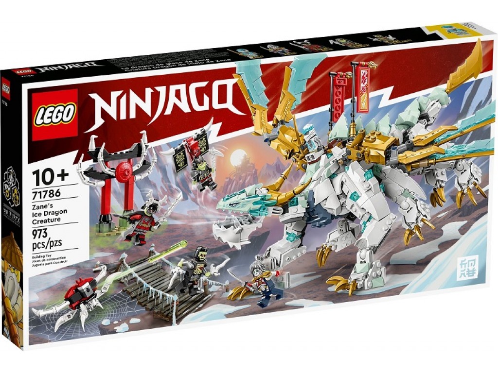 LEGO Ninjago 71786 Ледяной дракон Зейна