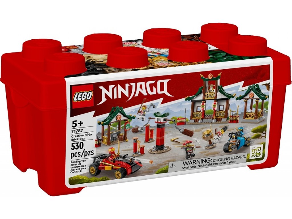 LEGO Ninjago 71787 Творческая коробка с кубиками ниндзя