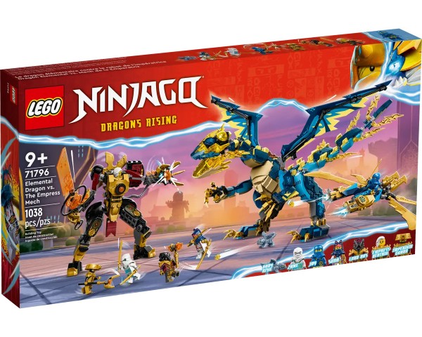 71796 Lego Ninjago Элементальный дракон против робота Императрицы