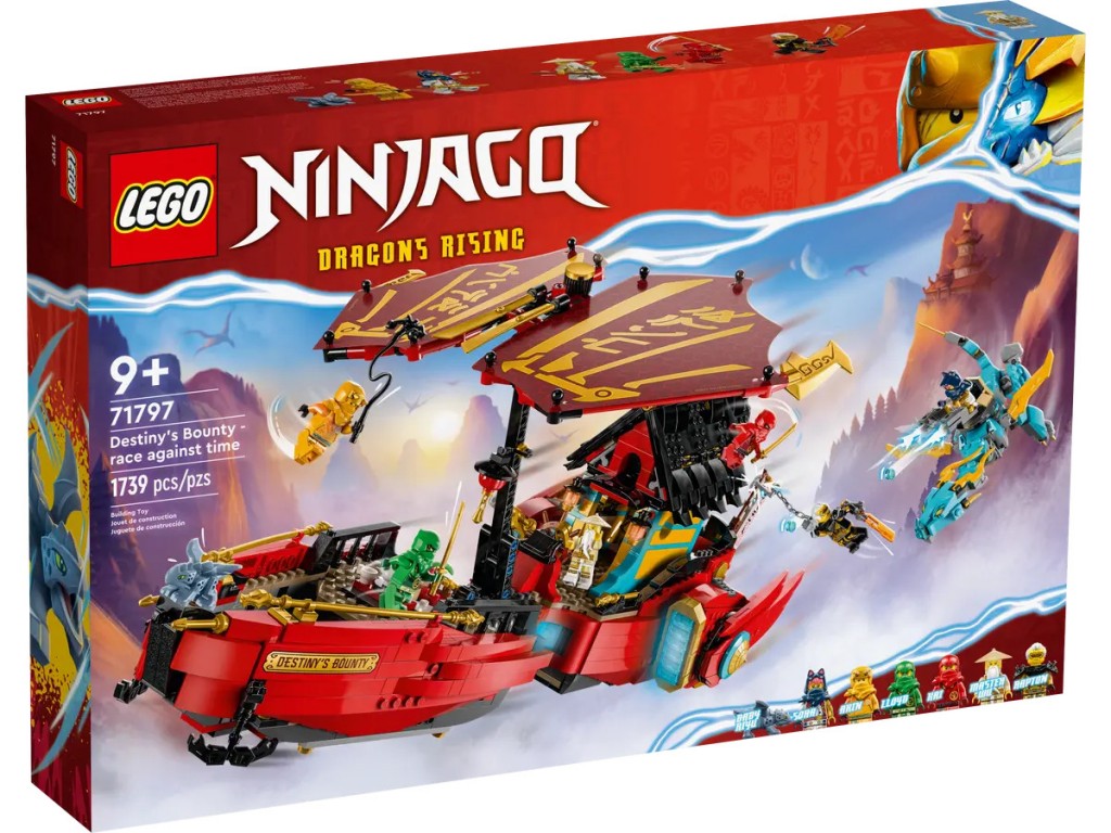 LEGO Ninjago 71797 Гонка судьбы со временем