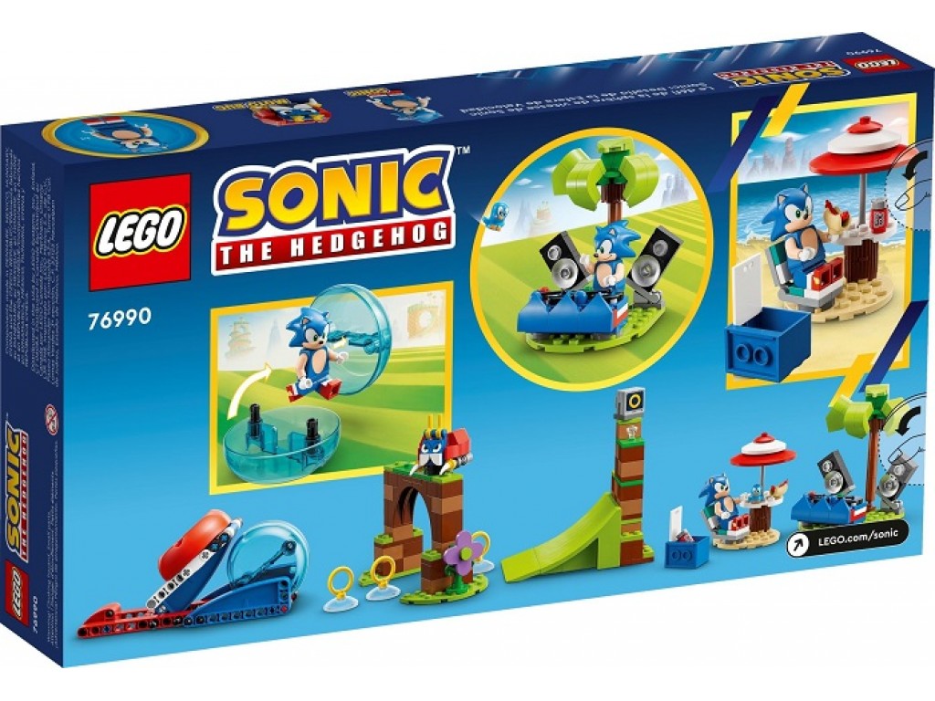 LEGO Sonic the Hedgehog 76990 Вызов скоростной сферы Соника