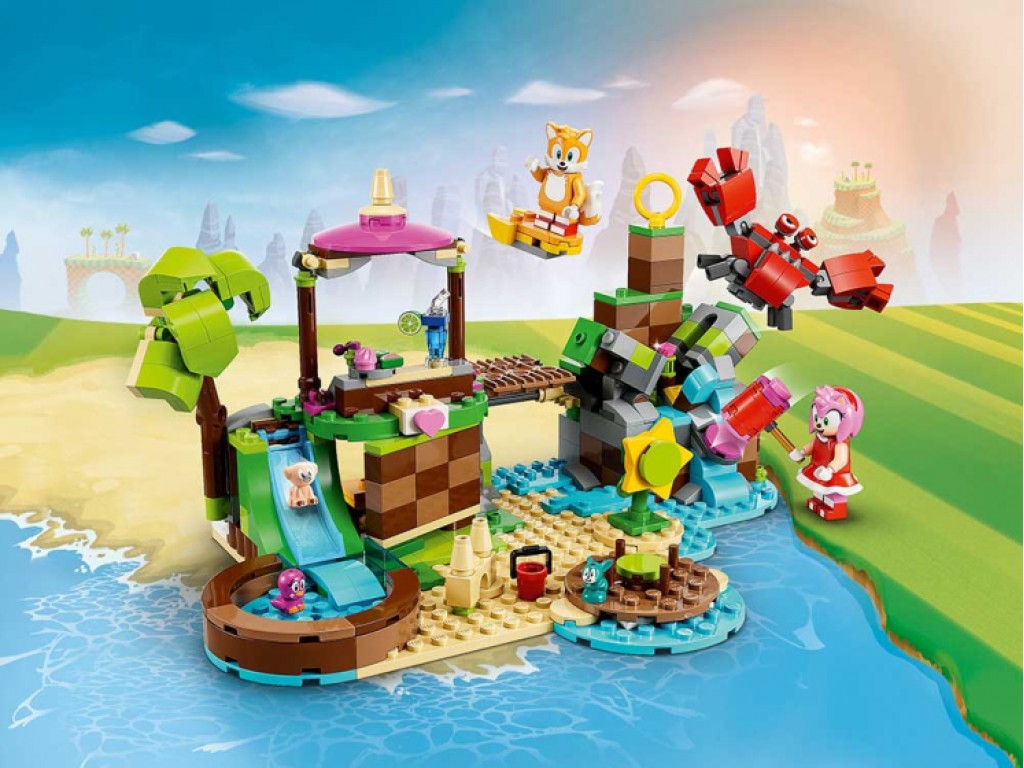 LEGO Sonic the Hedgehog 76992 Остров Эми для спасения животных
