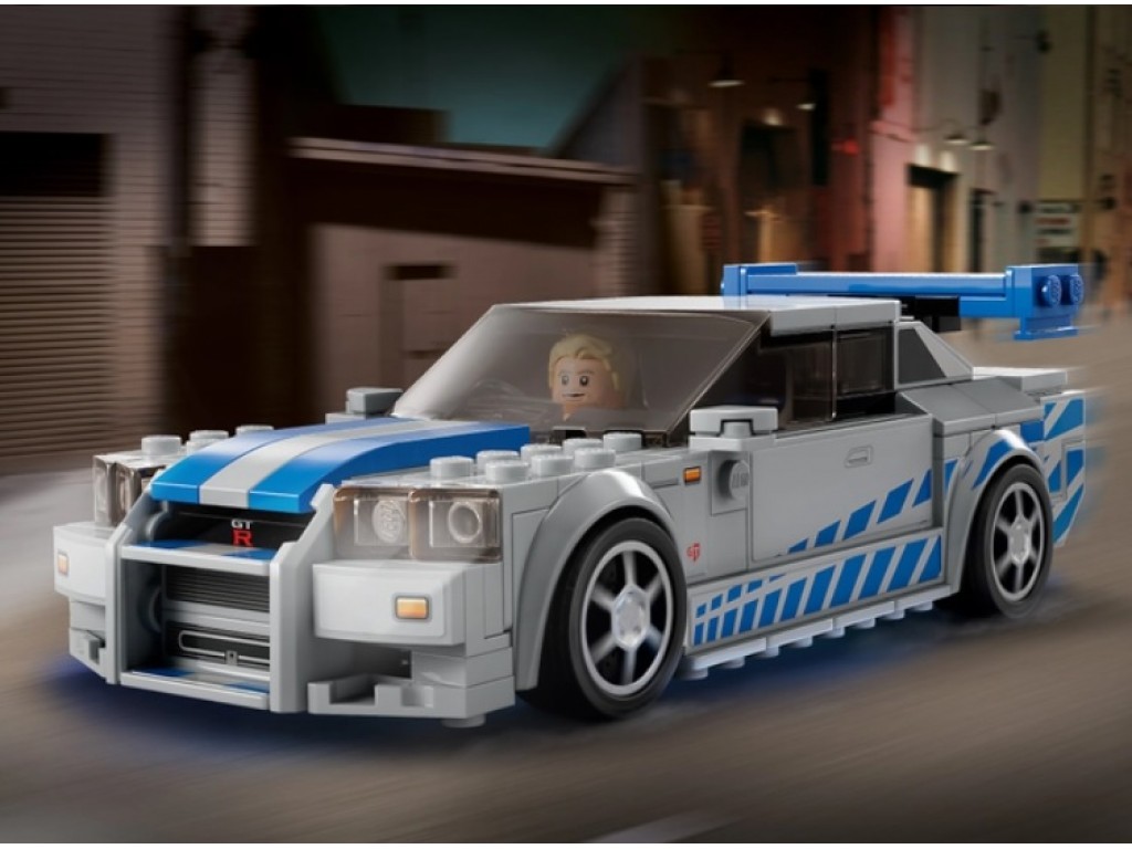 LEGO Speed Champions 76917 Форсаж 2 Nissan Skyline GT-R R34