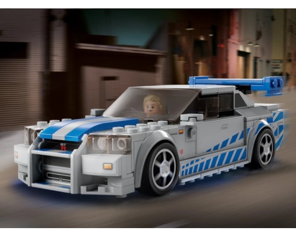76917 LEGO Speed Champions Форсаж 2 Nissan Skyline GT-R (R34)