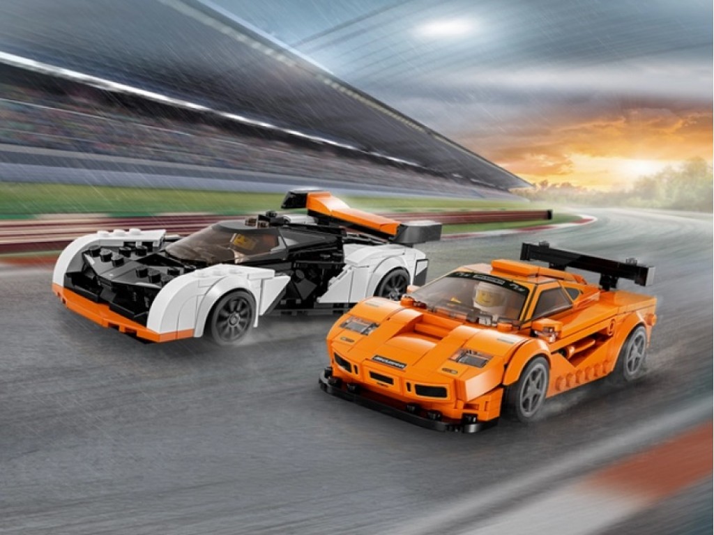LEGO Speed Champions 76918 McLaren Solus GT и McLaren F1 LM