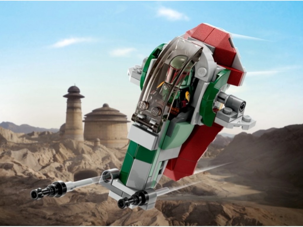 LEGO Star Wars 75344 Микрофайтер Звездолет Бобы Фетта