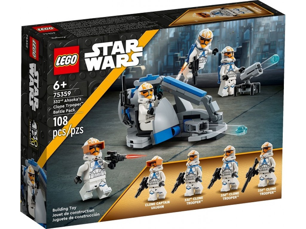 LEGO Star Wars 75359 332-й боевой набор солдат-клонов Асоки