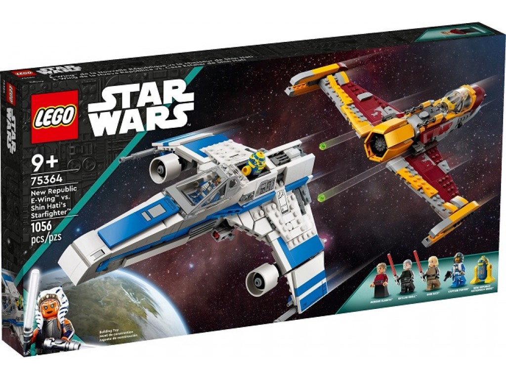 LEGO Star Wars 75364 E-Wing Новой Республики против Звездного истребителя Шин Хати