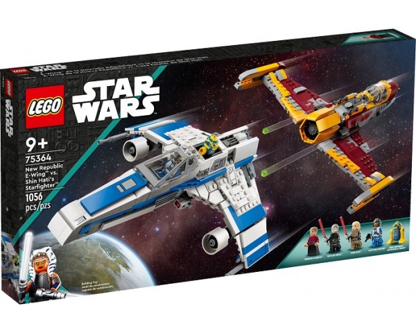 75364 LEGO Star E-Wing Новой Республики против Звездного истребителя Шин Хати
