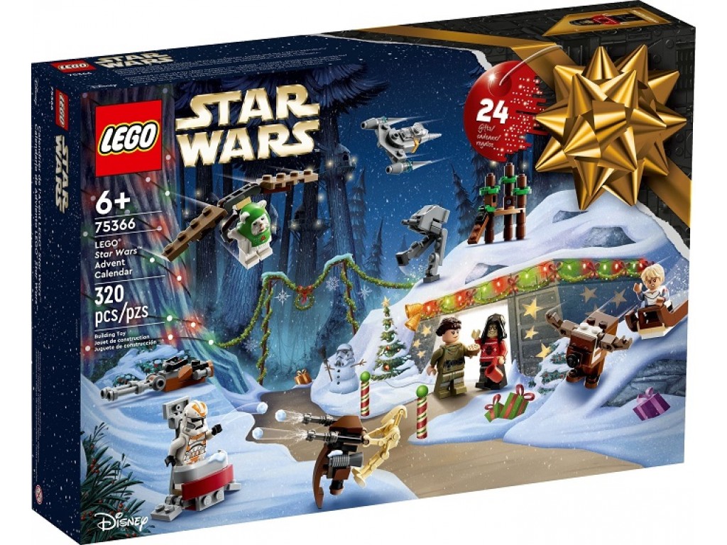 Конструктор 75366 Адвент-календарь LEGO Star Wars на 2023 год купить в  Минске