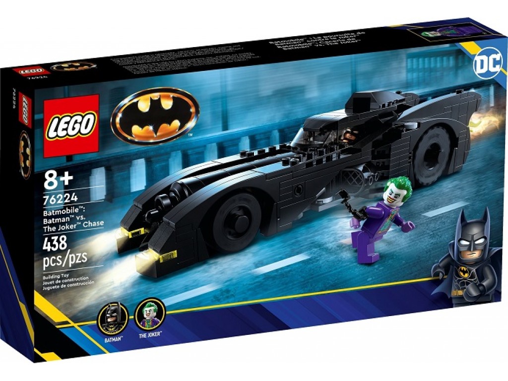 LEGO Super Heroes 76224 Бэтмобиль Бэтмен против Джокера Чейза