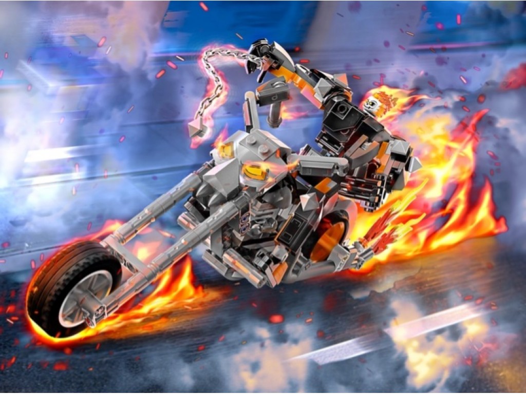 LEGO Super Heroes 76245 Робот и мотоцикл Призрачного гонщика