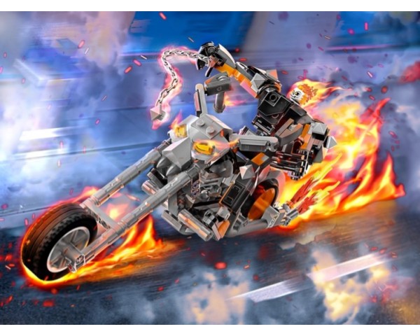 Конструктор LEGO Super Heroes 76245 Робот и мотоцикл Призрачного гонщика