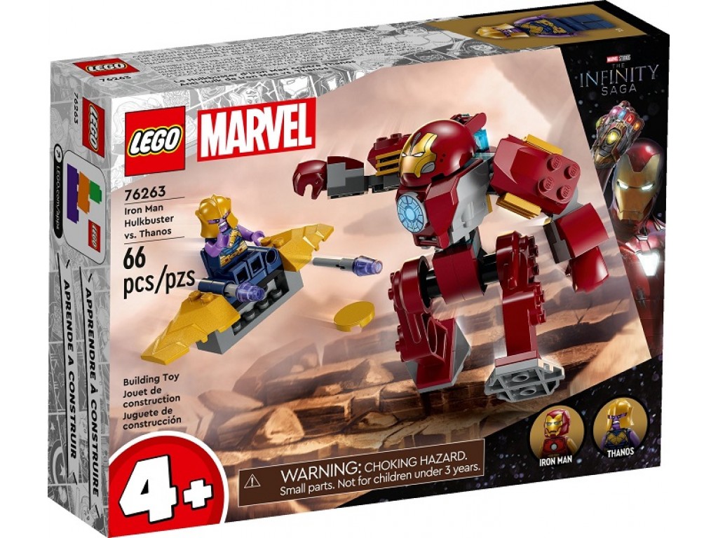 LEGO Super Heroes 76263 Железный человек Халкбастер против Таноса