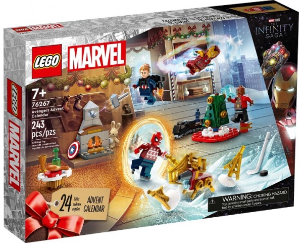76267 LEGO Super Heroes Адвент-календарь Мстителей на 2023 год