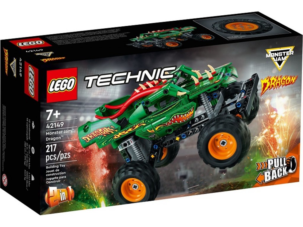 LEGO Technic 42149 Монстр Джем Дракон