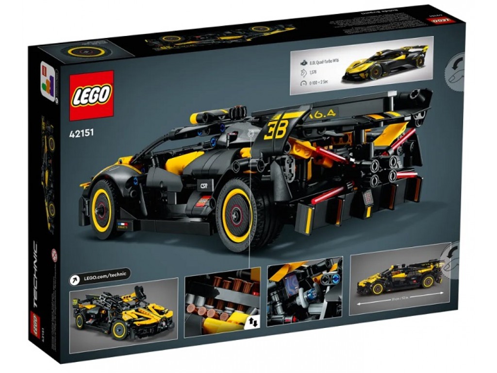 42151 Lego Technic Bugatti Bolide