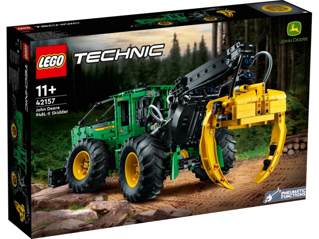 LEGO Technic 42157 Трелевочный трактор John Deere 948L-II