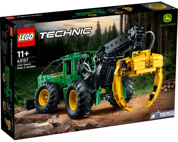 42157 Lego Technic Трелевочный трактор John Deere 948L-II