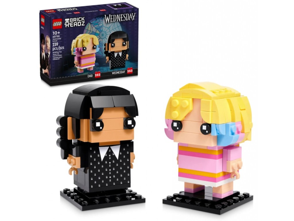 LEGO 40750 Lego BrickHeadz Уэнсдей и Энид