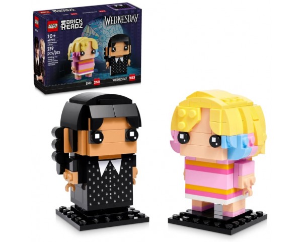 40750 Lego BrickHeadz Уэнсдей и Энид