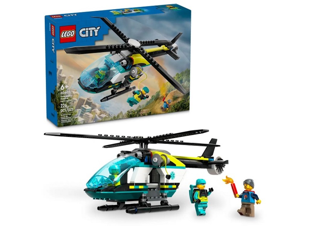 LEGO City 60405 Аварийно-спасательный вертолет