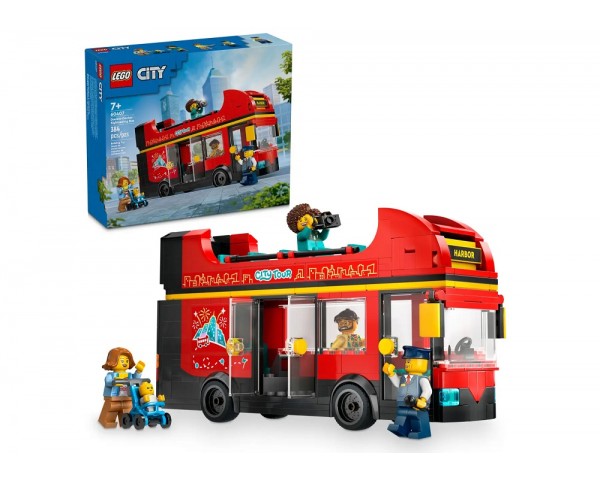 60407 Lego City Красный двухэтажный экскурсионный автобус