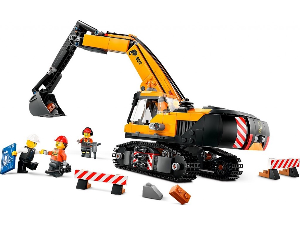 LEGO City 60420 Строительный экскаватор