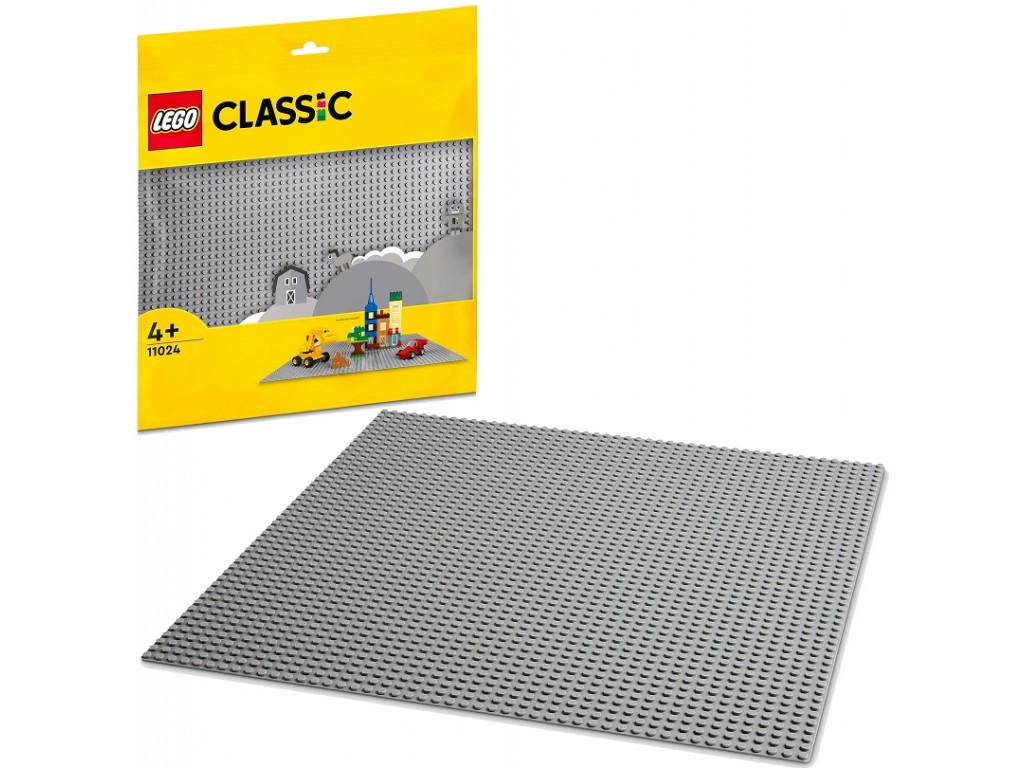 LEGO Classic 11024 Серая строительная пластина