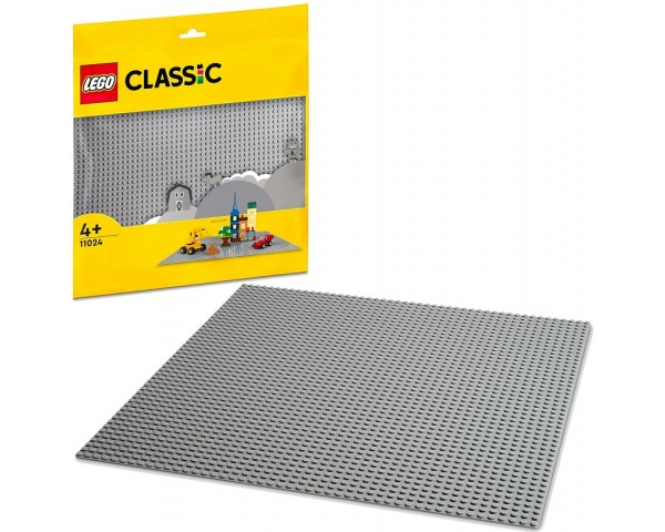 11024 Lego Classic Серая строительная пластина