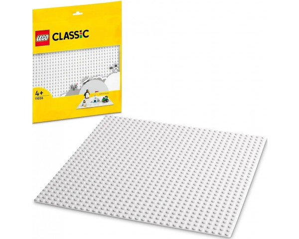 11026 Lego Classic Белая строительная пластина