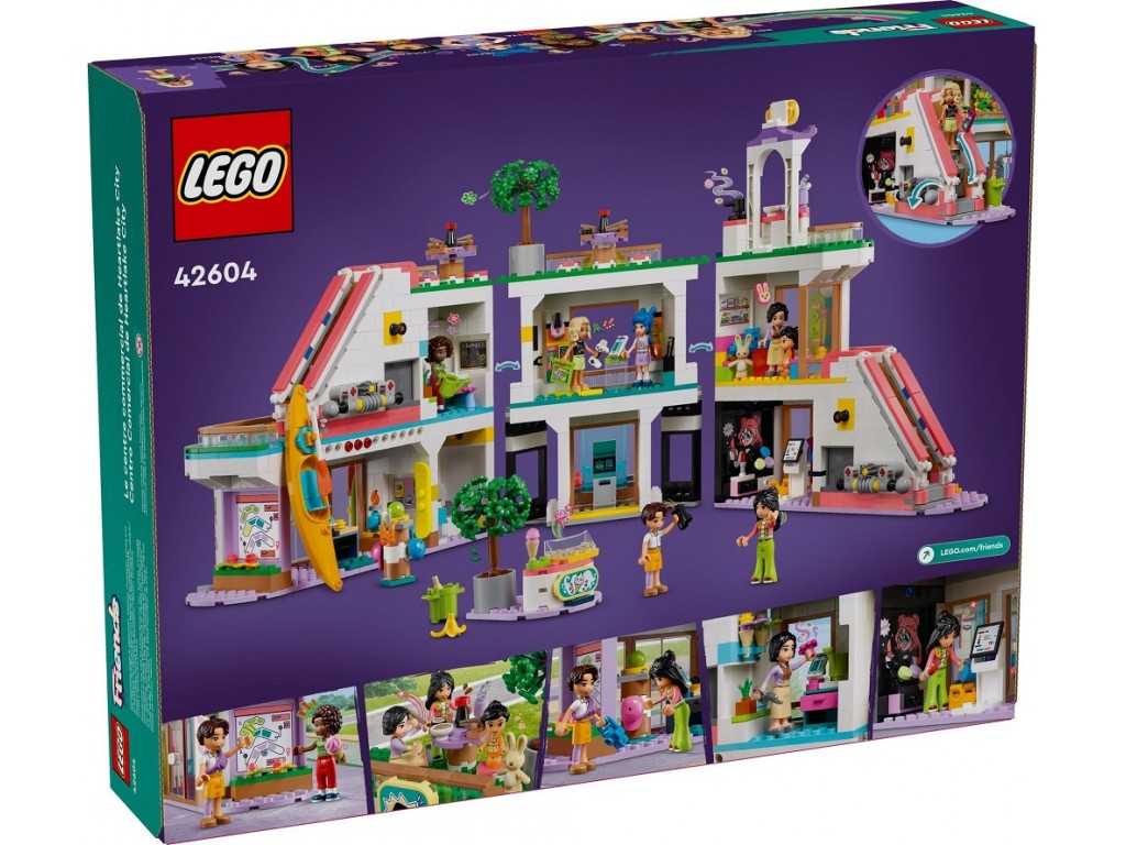 Конструктор 42604 Lego Friends Торговый центр Хартлейк Сити