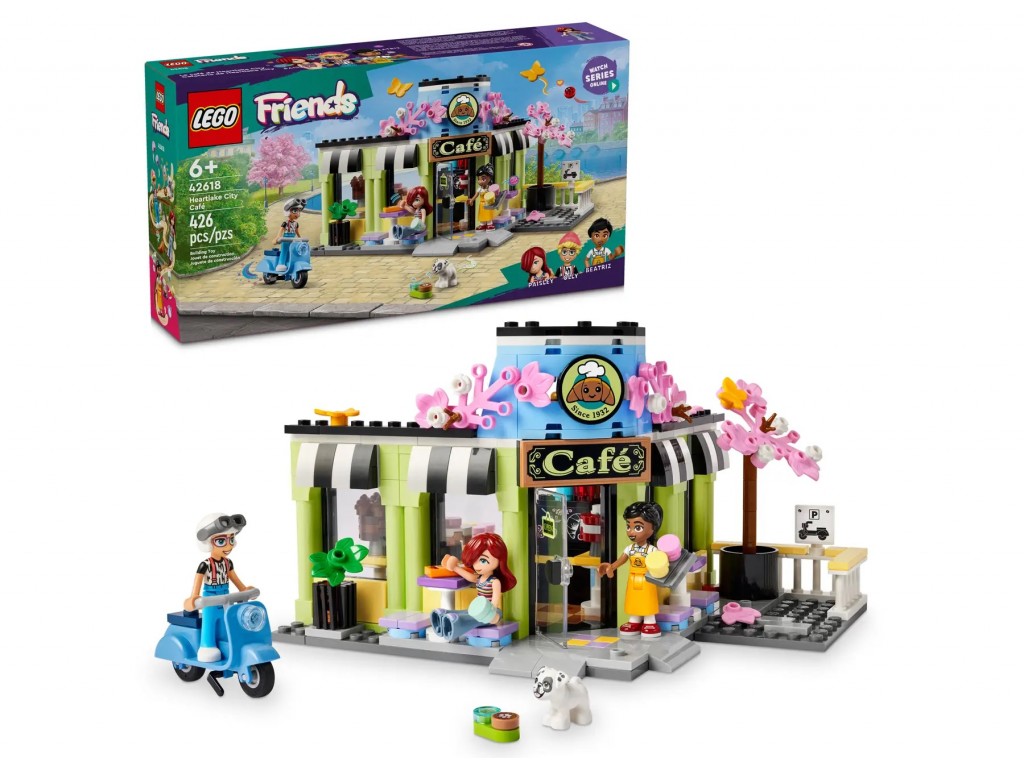 Конструктор 42618 Lego Friends Кафе Хартлейк Сити