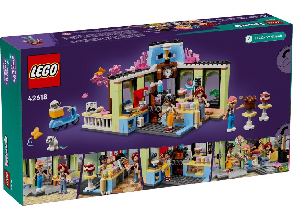 Конструктор 42618 Lego Friends Кафе Хартлейк Сити