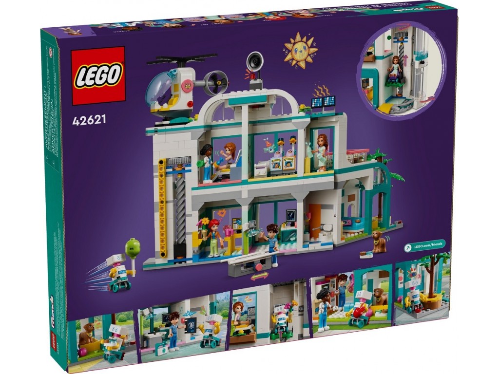 Конструктор 42621 Lego Friends Городская больница Хартлейк