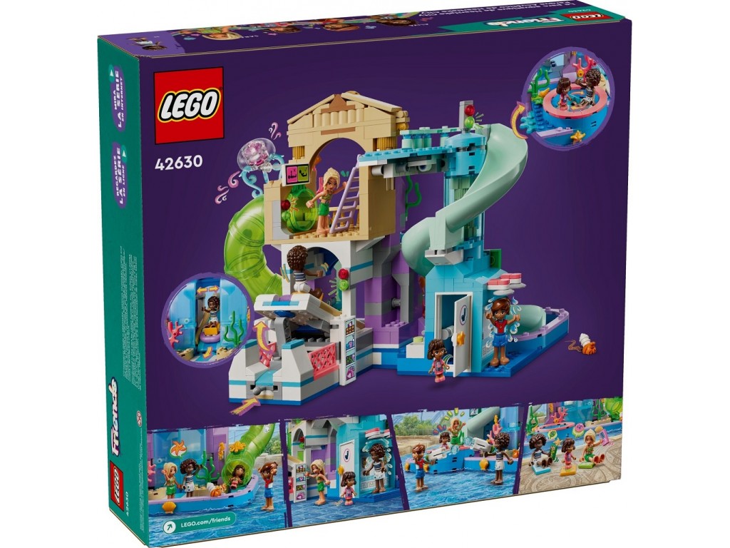 Конструктор 42630 Lego Friends Аквапарк Хартлейк Сити