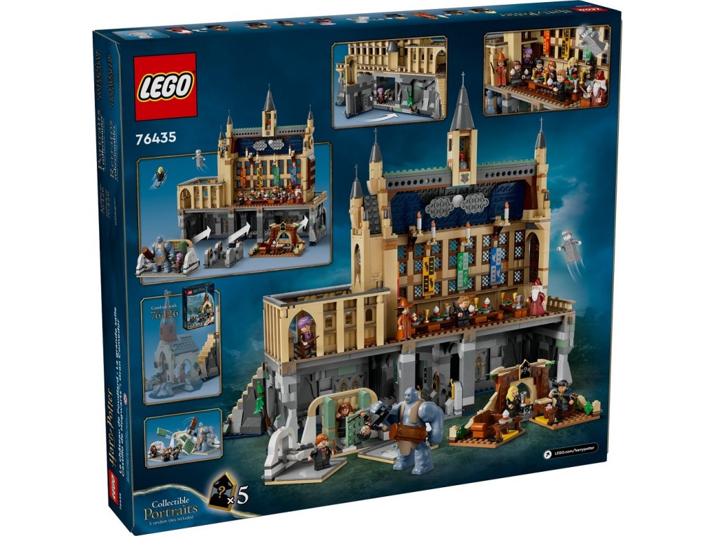 LEGO Harry Potter 76435 Замок Хогвартс: Большой зал