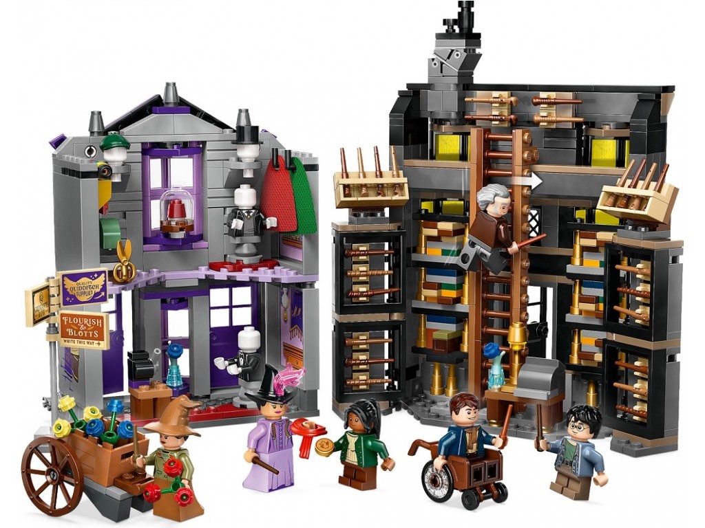 LEGO Harry Potter 76439 Магазины Олливандера и мадам Малкин