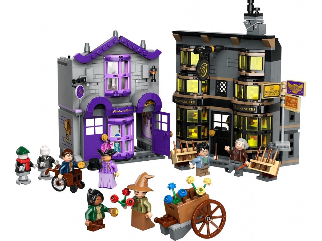 LEGO Harry Potter 76439 Магазины Олливандера и мадам Малкин
