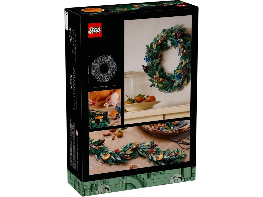 LEGO Icons 10340 Рождественский Венок