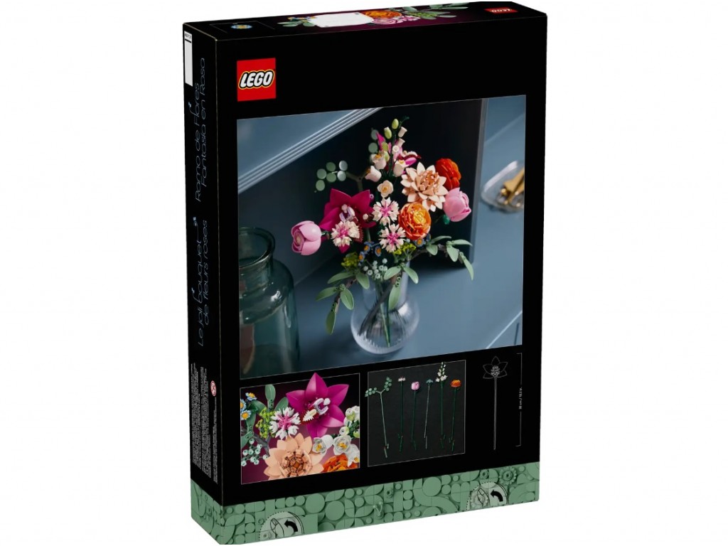 LEGO 10342 Букет розовых цветов