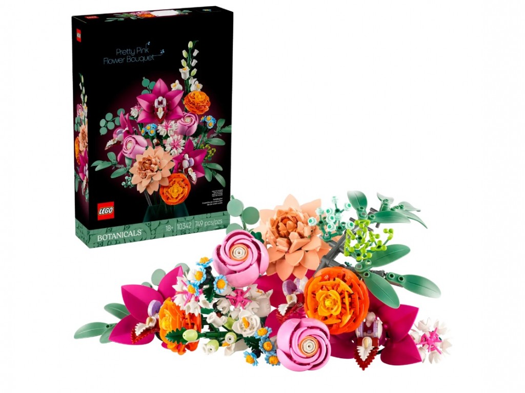 LEGO 10342 Букет розовых цветов