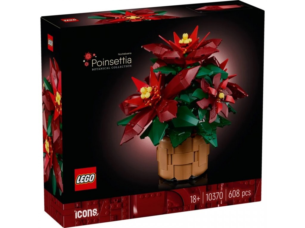 LEGO Icons 10370 Пуансеттия