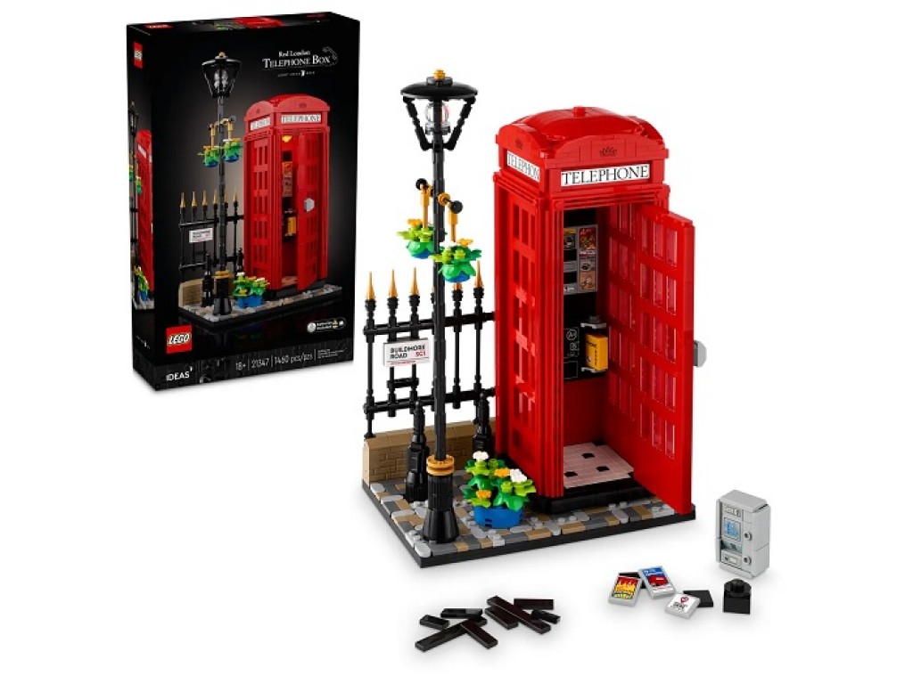LEGO Icons 21347 Красная лондонская телефонная будка