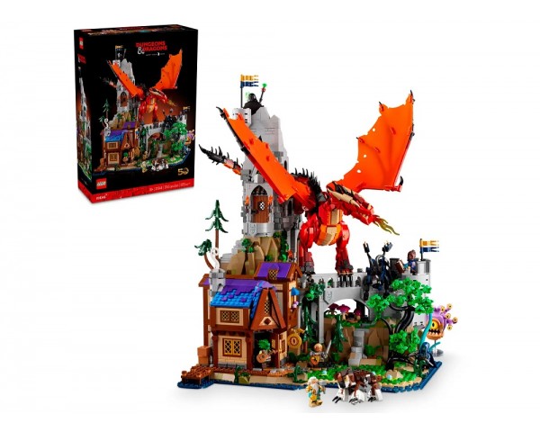 21348 Lego Ideas Подземелья и драконы: Сказка Красного Дракона
