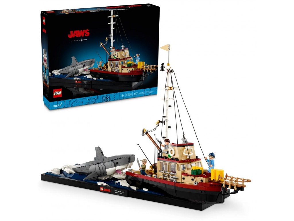 LEGO Ideas 21350 Челюсти