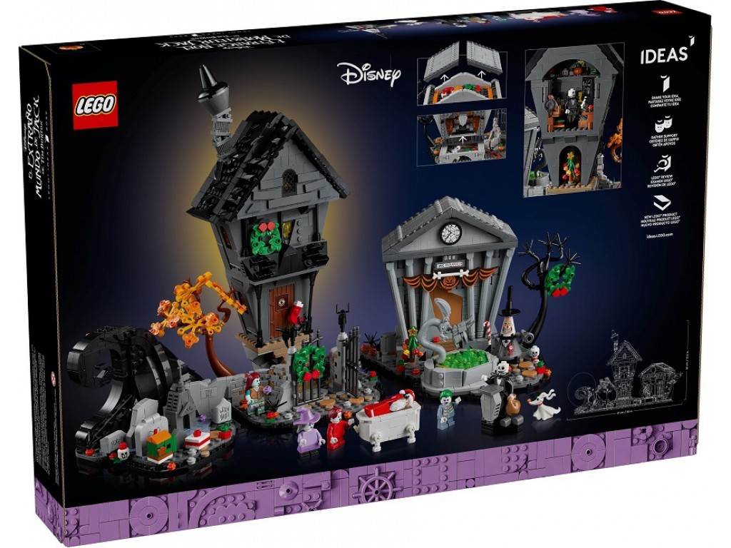 LEGO Ideas 21351 Дисней Хэллоуинский кошмар Тима Бертона