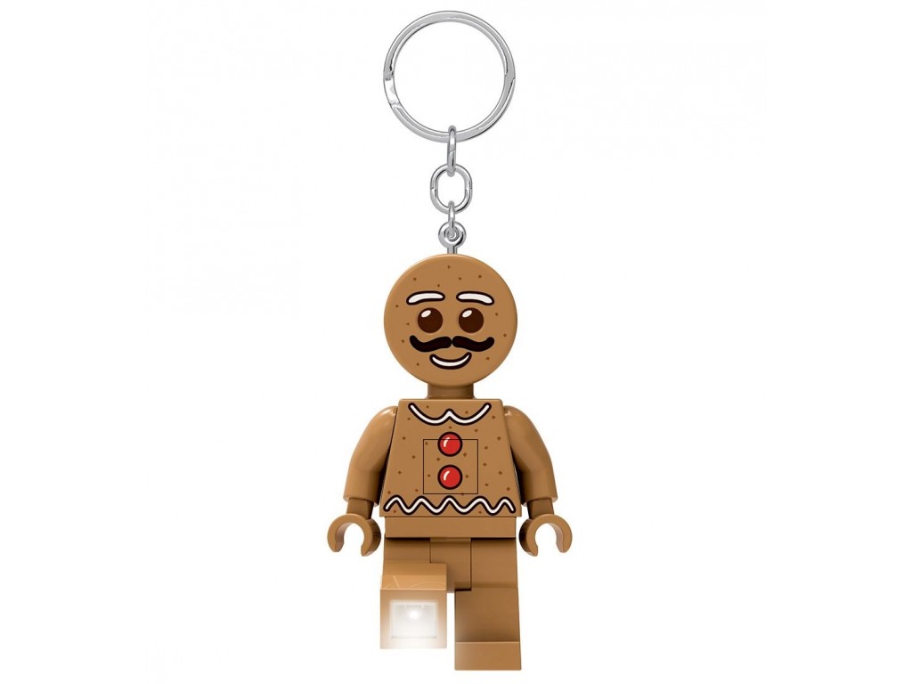 Брелок LEGO с фонариком - Пряничный человек